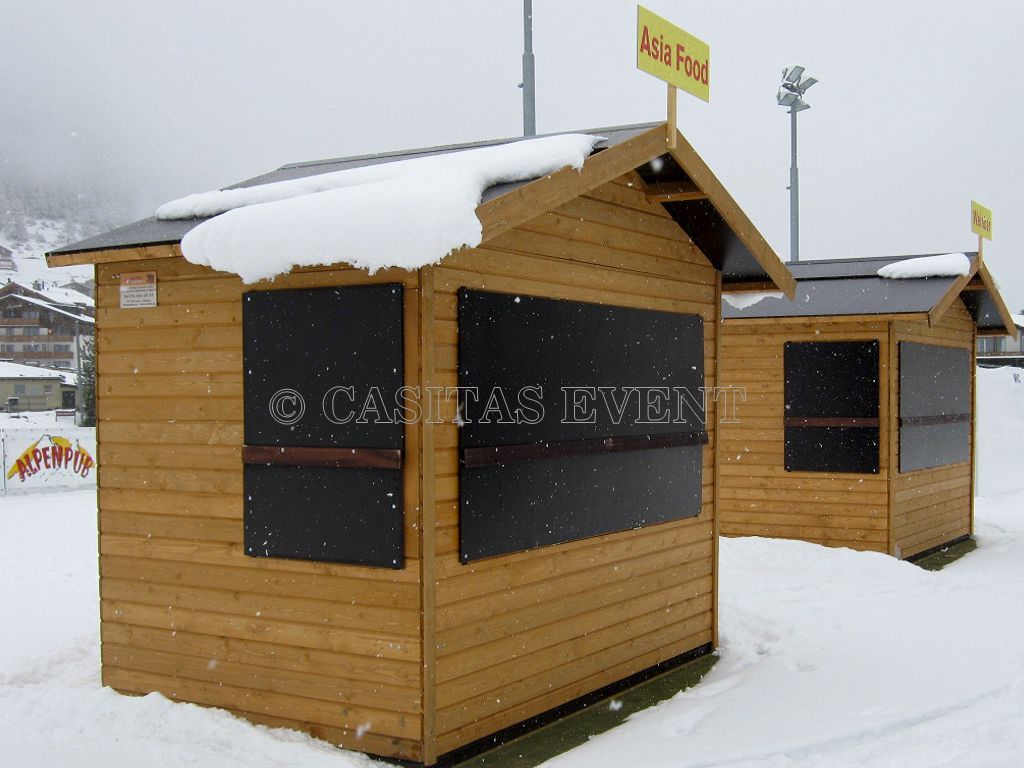 Chalet événemtiel de type casitas A3, 3x2m à vendre